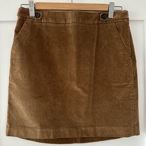 Banana Republic Corduroy Skirt, Size 2